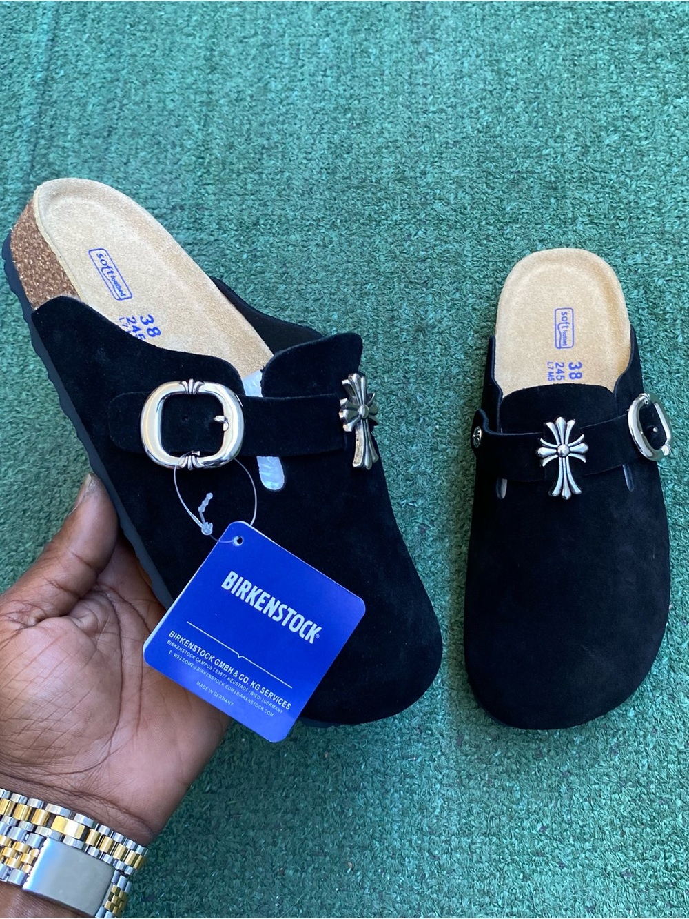 Chrome hearts Birkenstocks - Picture 5 of 7